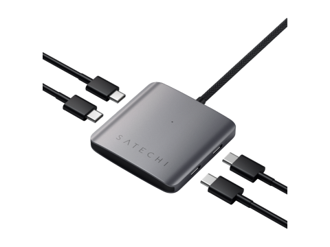 SATECHI 4-Port USB-C Hub with PD