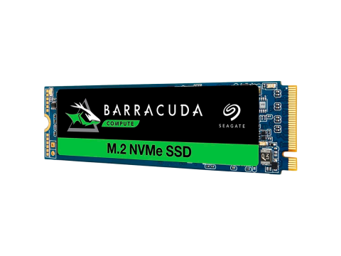 Seagate® BarraCuda™ PCIe, 250GB SSD, M.2 2280 PCIe 4.0 NVMe, Read/Write: 3,200 / 1,300 MB/s, EAN: 8719706434577