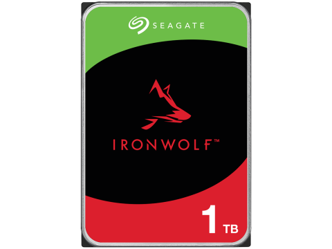 Жёсткий диск HDD 1 Tb SATA 6Gb/s Seagate IronWolf ST1000VN002 3.5" 5900rpm 64Mb