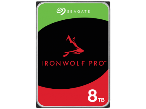 SEAGATE HDD Ironwolf pro NAS (3.5''/8TB/SATA/rmp 7200)