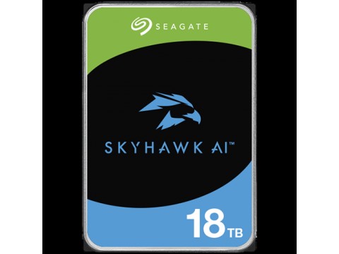 Жесткий диск HDD 18 Tb SATA 6GB/S Seagate SkyHawk AI ST18000VE002 3.5' 7200rpm 256MB