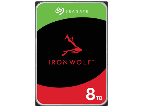 SEAGATE HDD IronWolf NAS (3.5''/8TB/SATA 6Gb/s/rpm 5400)