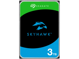 Жесткий диск HDD 3 Tb SATA 6Gb/s Seagate SkyHawk ST3000VX015 3.5” 256MB  (CMR record)