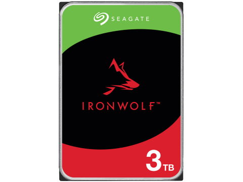 Жёсткий диск HDD 3 Tb SATA 6Gb/s Seagate IronWolf NAS ST3000VN007 3.5" 5900rpm 64Mb