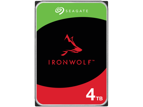 Жёсткий диск HDD 4 Tb SATA 6Gb/s Seagate IronWolf NAS ST4000VN008 3.5" 5900rpm 64Mb