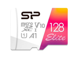 SILICON POWER 128GB Elite microSDHC/SDXC U1 V10 Full HD 1080p