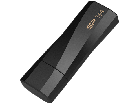 Silicon Power Blaze - B07 256GB Pendrive USB 3.2 Gen 1 Black, anti bacterial coating
