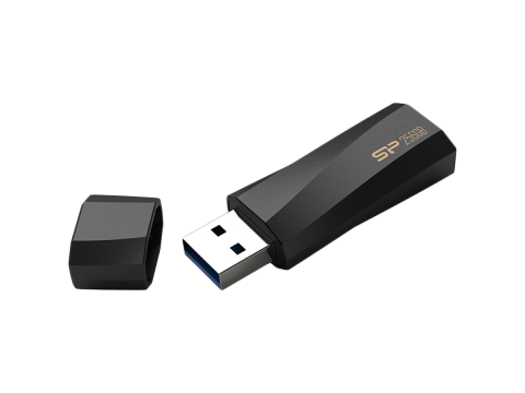 Silicon Power Blaze - B07 256GB Pendrive USB 3.2 Gen 1 Black, anti bacterial coating