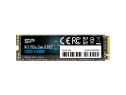 Silicon Power SSD P34A60 256GB M.2, 2280, PCIe 3.0 x4, Read/Write: 2100 / 1200 MB/s