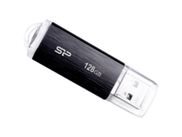 Silicon Power Blaze - B02 128GB Pendrive USB 3.2 Gen 1 Entry Level Universal Flash Drive, Black