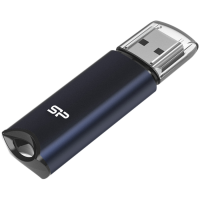 Silicon Power Marvel - M02 128GB Pendrive USB 3.2 Gen 1 Blue, Built-in straphole, Aluminum housing