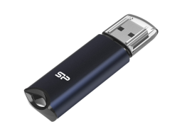Silicon Power Marvel - M02 128GB Pendrive USB 3.2 Gen 1 Blue, Built-in straphole, Aluminum housing
