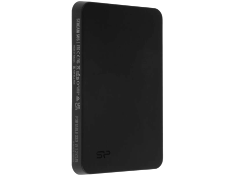 SILICON POWER, PSD,Stream S05,512GB,Black