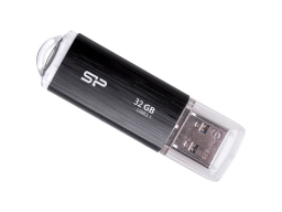 Silicon Power Blaze - B02 32GB Pendrive USB 3.2 Gen 1 Entry Level Universal Flash Drive, Black