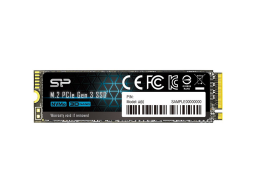 Silicon Power SSD P34A60 512GB M.2, 2280, PCIe 4.0 x4, Read/Write: 2200 / 1600 MB/s
