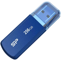 Silicon Power Helios - 202 256GB Pendrive USB 3.2 Gen1 Aluminum casing, Blue