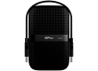 Silicon Power Armor - A60 1TB Portable HDD USB 3.2 Gen1 Black, Shockproof MIL-STD 810G Method 516.6 Procedure IV, Water-resistant IPX4, LED light