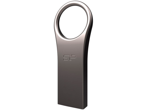 Silicon Power Jewel - J80 128GB Pendrive USB 3.2 Gen 1 Silver, Zinc Alloy Housing, Waterproof, dustproof and vibration-proof