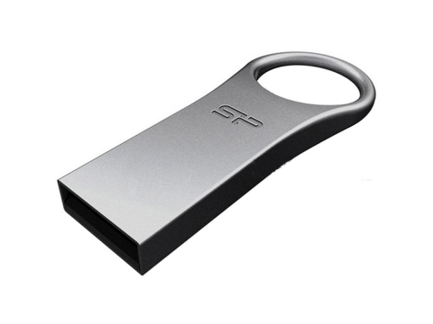 Silicon Power Jewel - J80 32GB Pendrive USB 3.2 Gen 1 Silver, Zinc Alloy Housing, Waterproof, dustproof and vibration-proof