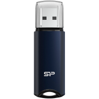 Silicon Power Marvel - M02 64GB Pendrive USB 3.2 Gen 1 Blue, Built-in straphole, Aluminum housing