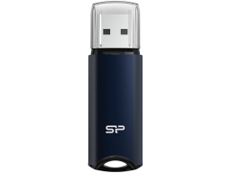 Silicon Power Marvel - M02 64GB Pendrive USB 3.2 Gen 1 Blue, Built-in straphole, Aluminum housing