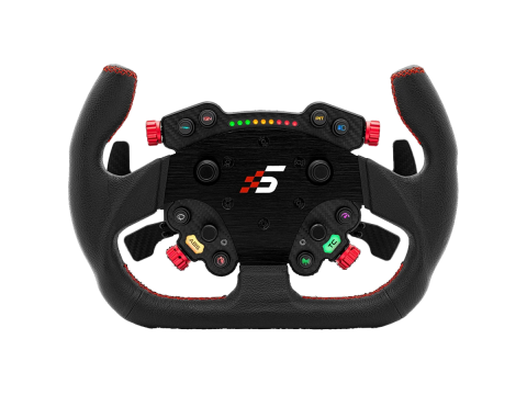GT C Steering Wheel | Shifter & Clutch Paddles | Leather
