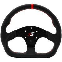 D-Shaped Steering wheel without HUB | 325mm | Leather