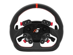 GT1 D Steering Wheel with GT Pro Hub(K)| Shifter & Clutch Paddles | Leather