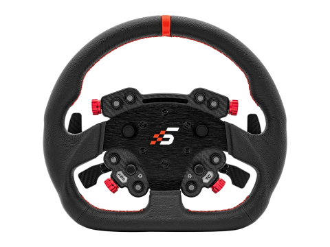 GT1 D Steering Wheel with GT Pro Hub(K)| Shifter & Clutch Paddles | Leather