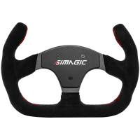 C-Shaped Steering wheel without HUB | 325mm | Alcantara
