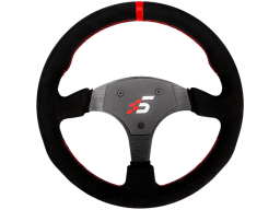 Round-Shaped Steering wheel without HUB | 330mm| Alcantara