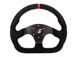 SIMAGIC D-Shaped Wheel Rim 325mm, compatible with GT Pro Hub(K), alcantara