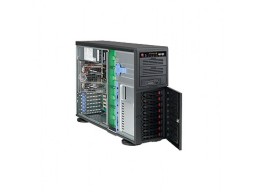 Supermicro SuperChassis CSE-743TQ-903B-SQ 4U (Tower), Max. MB sizes - E-ATX, 8x3.5" hot-swap, 7x FH exp. slots, 1x900W