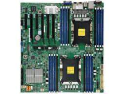 Серверная материнская плата SuperMicro X11DPi N Motherboard Dual Socket P (LGA 3647) supported, CPU TDP support 205W, 2 UPI up to 10.4 GT/s Bulk.