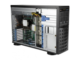 Supermicro SYS-740P-TR Tower/4U, 2xLGA-4189, TDP 270W, Intel C621A, 16xDDR4, 8x3.5" Hot-swap, 4xPCI-E 4.0 x16, 2xPCI-E 4.0 x8, 2x1GbE LAN,  1xRJ45 IPMI, 2xUSB 2.0, 4xUSB 3.0, 1xVGA, 1 COM, 2x1200W