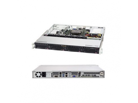 Серверная платформа Supermicro SuperServer 1U 1xLGA 3647 4x3.5" [SYS-5019P-M]