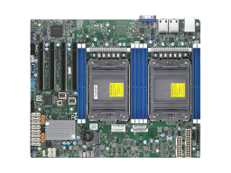 Supermicro mainboard server MBD-X12DPL-i6-B, 3rd Gen Intel Xeon Scalable processors, Intel C621A controller for 12 SATA3 (6 Gbps) ports, Dual LAN with Intel i210 Gigabit Ethernet Controller, 1 VGA port