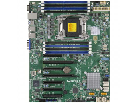 Серверная материнская плата SuperMicro MBD-X11SCL-F-B 1xLGA 1151, Intel C242, 4xDDR4, 2x1GbE LAN, 6xSATA3 (6Gbps) RAID 0,1,5,10, 6xUSB 2.0 + 5xUSB 3.1, 1xVGA, 2 COM, 1xPCI-E 3.0 x16, 2xPCI-E 3.0 x8, Micro-ATX Bulk