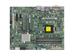 Motherboard MBD-X12SAE LGA-1200, Intel W480, 4xDDR4, 1x1GbE LAN, 1xRJ45 10GBase-T,  4xSATA3 (6Gbps),  4xUSB 2.0 + 8xUSB 3.2, 1xDP, 1xHDMI, 1xDVI-D, 1xCOM, 2xPCI-E 3.0 x16, 1xPCI-E 3.0 x4, 1xPCI-E 3.0 x1, 1xPCI 32bit, ATX, Ret.