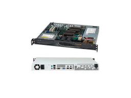 SuperChassis 512F-350B (Black) 2x 3.5" Internal Drive Bays, 350W High-efficiency Power Supply