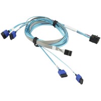 Кабель интерфейсный Mini SAS HD-4 SATA Supermicro CBL-SAST-0699