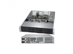 Supermicro SuperServer SYS-6029P-WTRT 2U, 2xLGA 3647, TDP 70-205W, Intel C622, 12xDDR4, 12x3.5" Hot-swap, SATA3 (6Gbps); RAID 0, 1, 5, 10, 7xPCI-E 3.0, 2xRJ45 10GBase-T, 1xRJ45 IPMI, 4xUSB 3.0, 1xVGA, 2x1200W