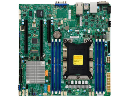 Серверная материнская плата SuperMicro X11SPM F Motherboard Single Socket P (LGA 3647) supported, CPU TDP support 165W.
