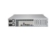 SUPERMICRO CSE-825TQC-R1K03LPB 8x 3.5" Hot-swap SAS3/ SATA Drive Bays & 2x Fixed 3.5" Drive Bays, 1000W Redundant PWS, SAS3(12 Gbps) HDD support