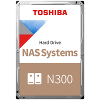HDD NAS TOSHIBA 12TB N300 CMR (3.5'', 256MB, 7200RPM, SATA 6Gbps, RV Sensor, TBW: 180)