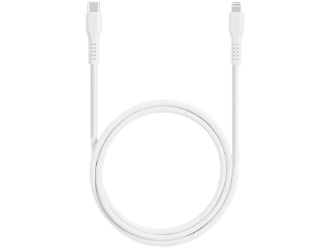 ttec USB-C - Lightning Charge/Data Cable 120cm White