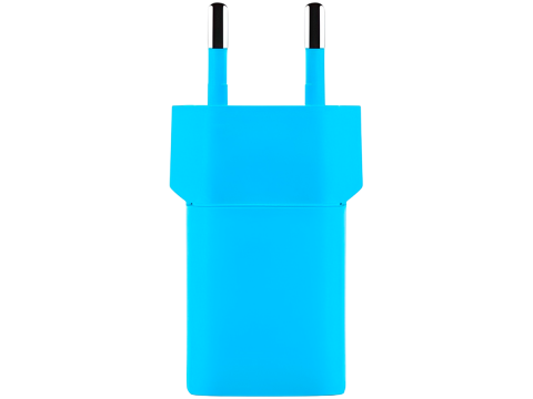 ttec SmartCharger GAN 20W PD Travel Fast Charger + USB-C - USB-C 3A Cable 120cm, Neon Blue