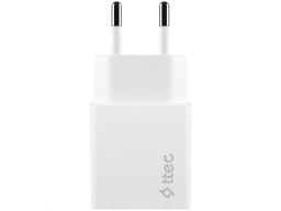 ttec SmartCharger Travel Charger , 2.1A , Micro USB Cable , White