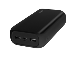 ttec ReCharger Ultra 30.000 mAh Powerbank, Black