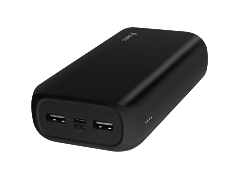 ttec ReCharger Ultra 30.000 mAh Powerbank, Black